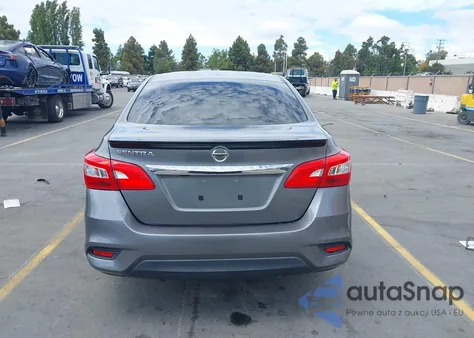 2018 Nissan Sentra S z USA, uszkodzony, nr VIN 3N1AB7AP4JY271088